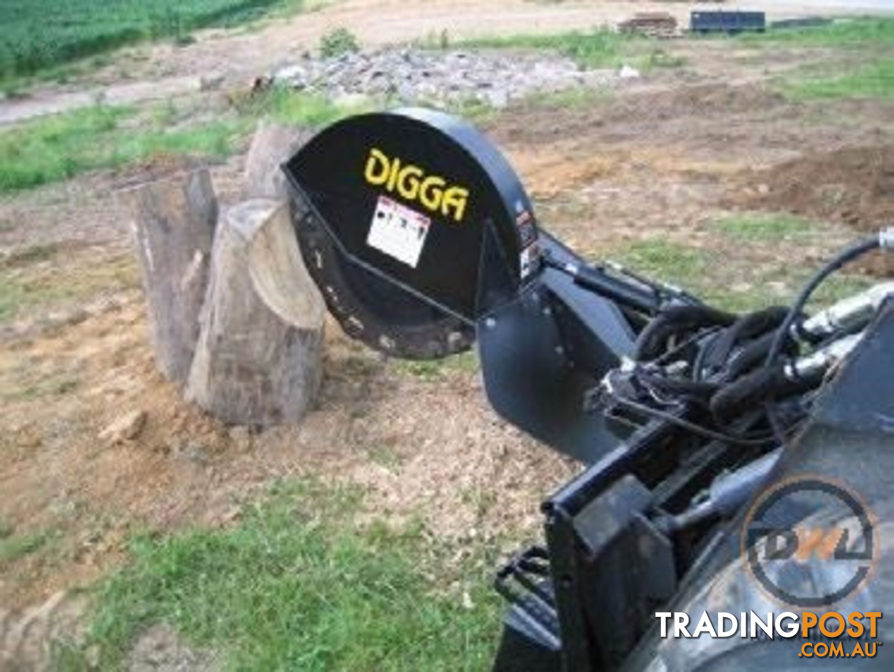 DIGGA STUMP GRINDER SKID STEER Stump Grinder Attachments