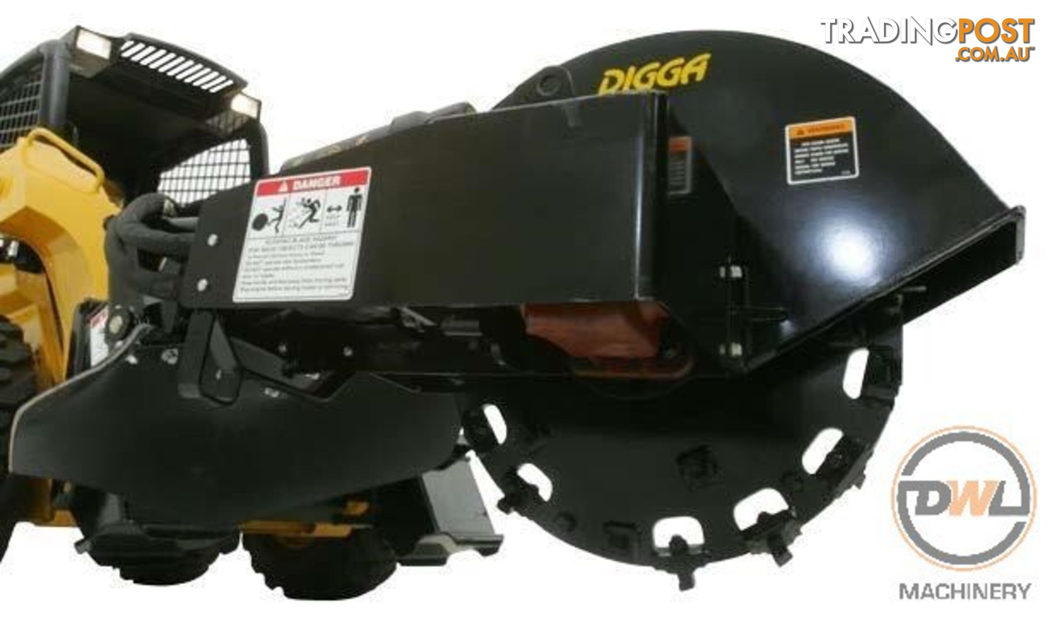 DIGGA STUMP GRINDER SKID STEER Stump Grinder Attachments