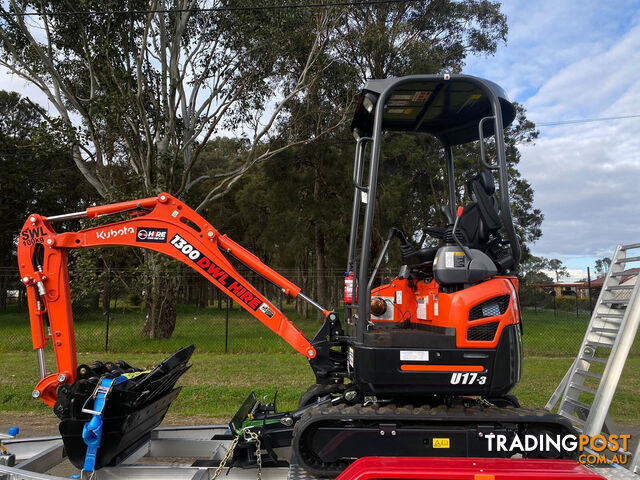 Kubota U17-3 Tracked-Excav Excavator