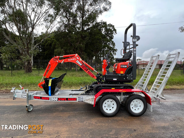 Kubota K008 Tracked-Excav Excavator - photo 3 of 30