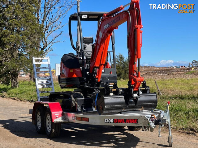 Kubota U25 - 3 Tracked-Excav Excavator