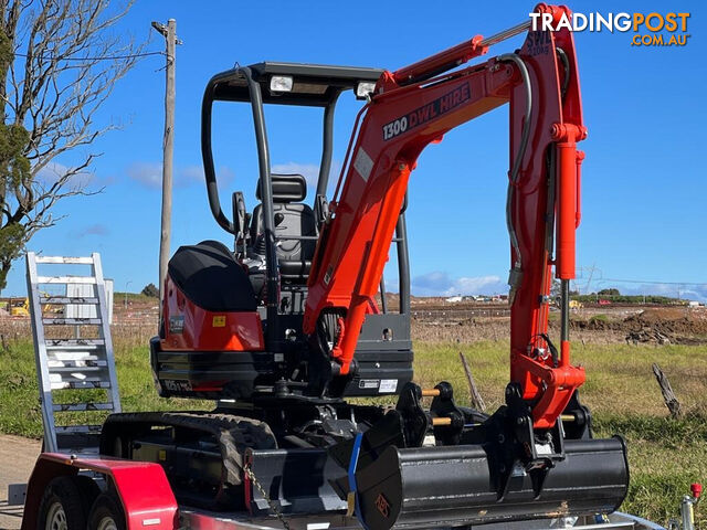 Kubota U25 - 3 Tracked-Excav Excavator