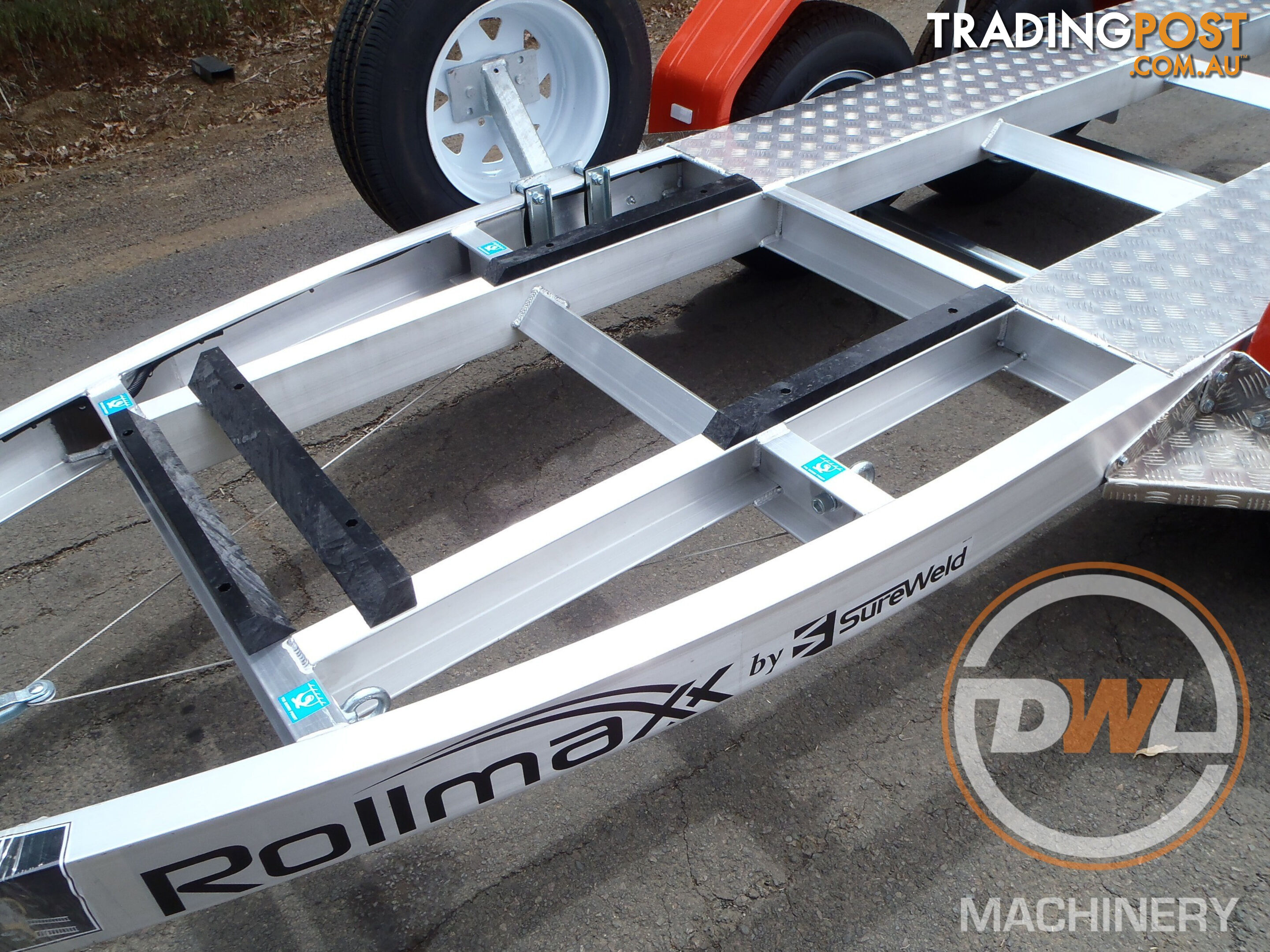 Sureweld Tag Tag/Plant(with ramps) Trailer