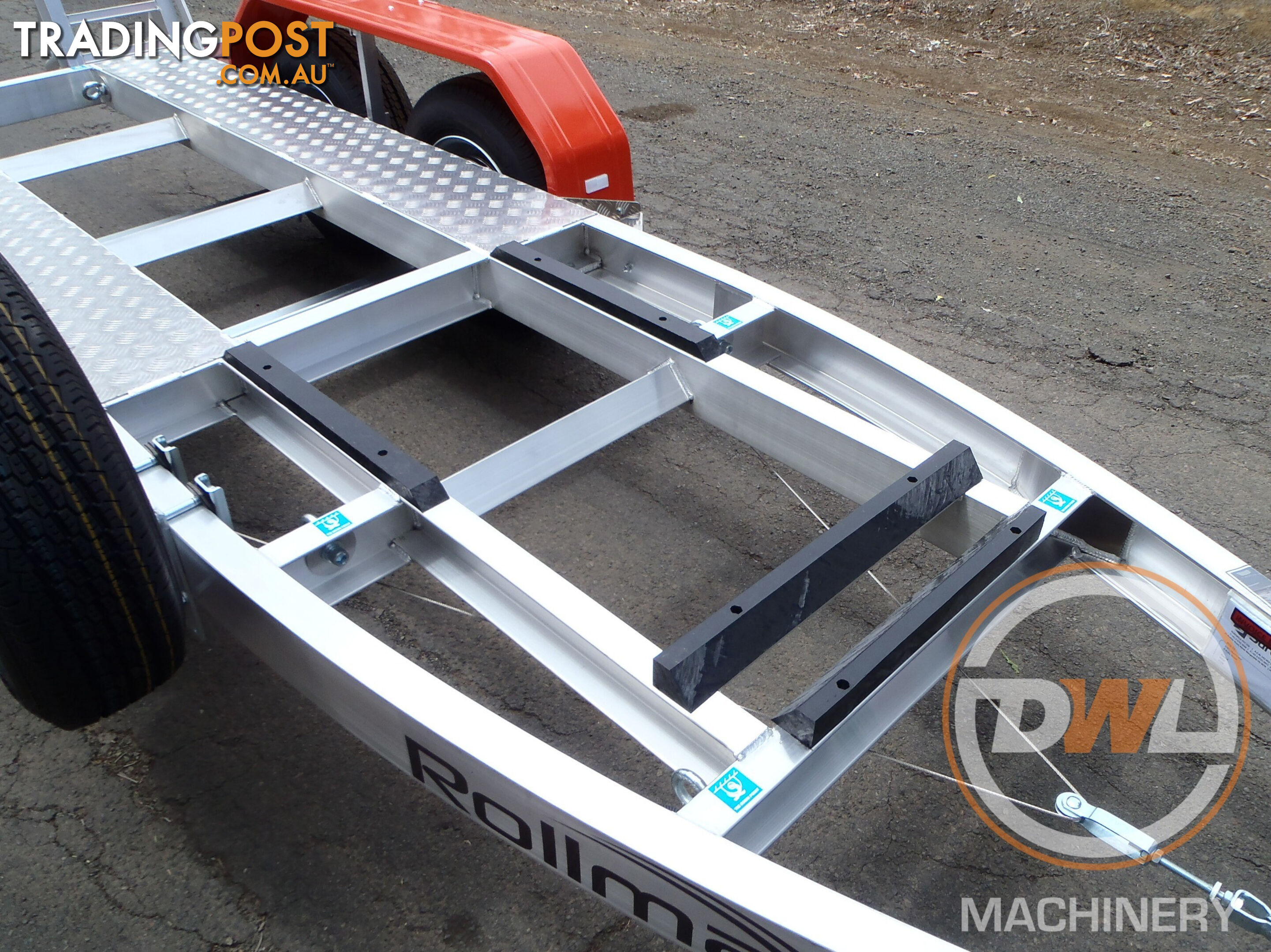 Sureweld Tag Tag/Plant(with ramps) Trailer