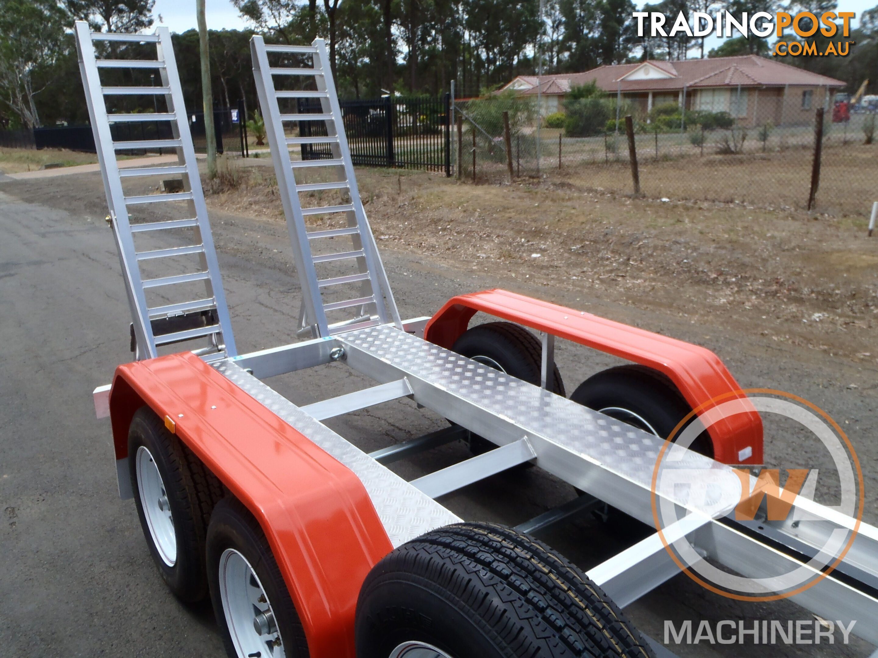 Sureweld Tag Tag/Plant(with ramps) Trailer