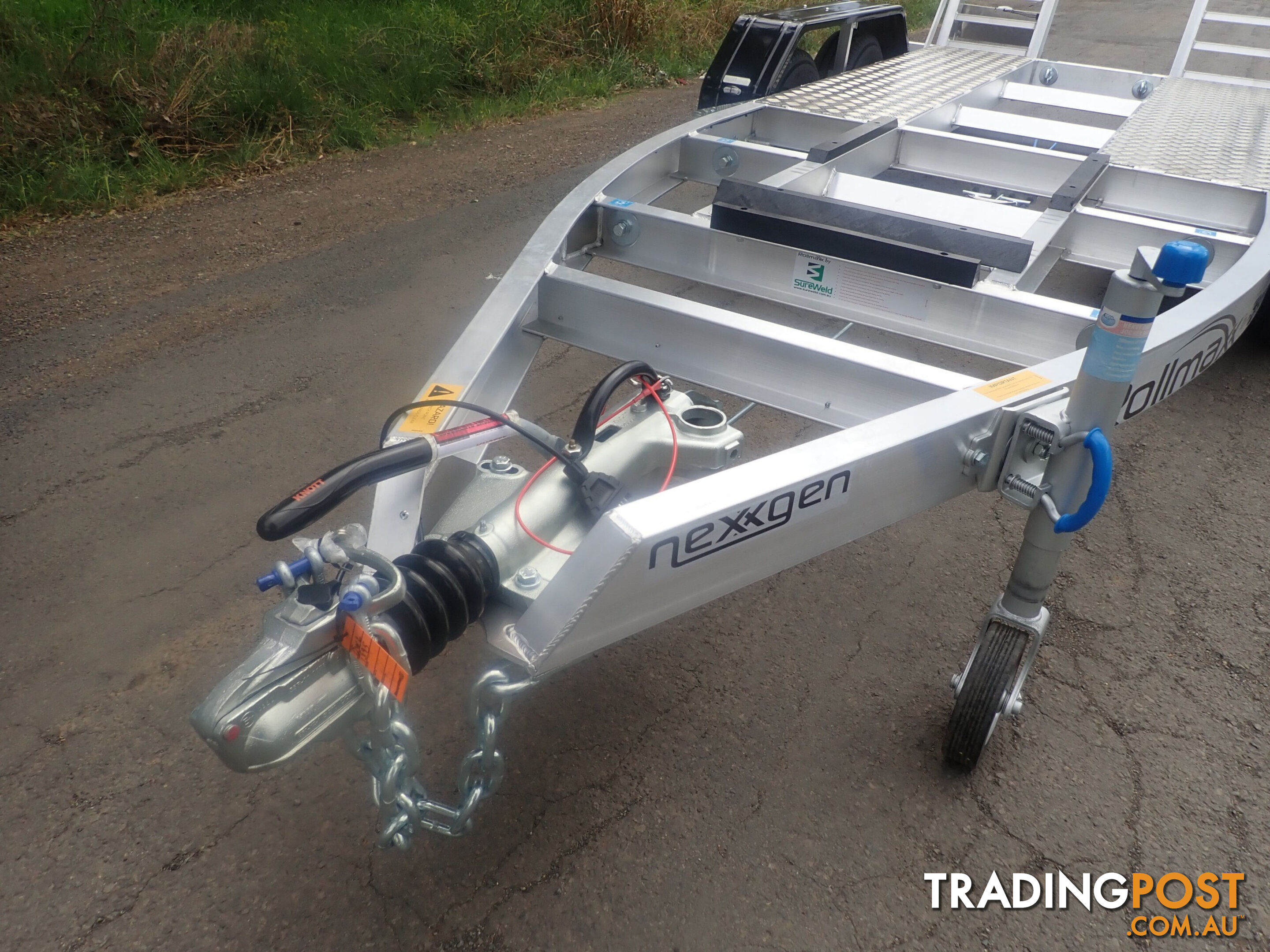 Sureweld Tag Tag/Plant(with ramps) Trailer