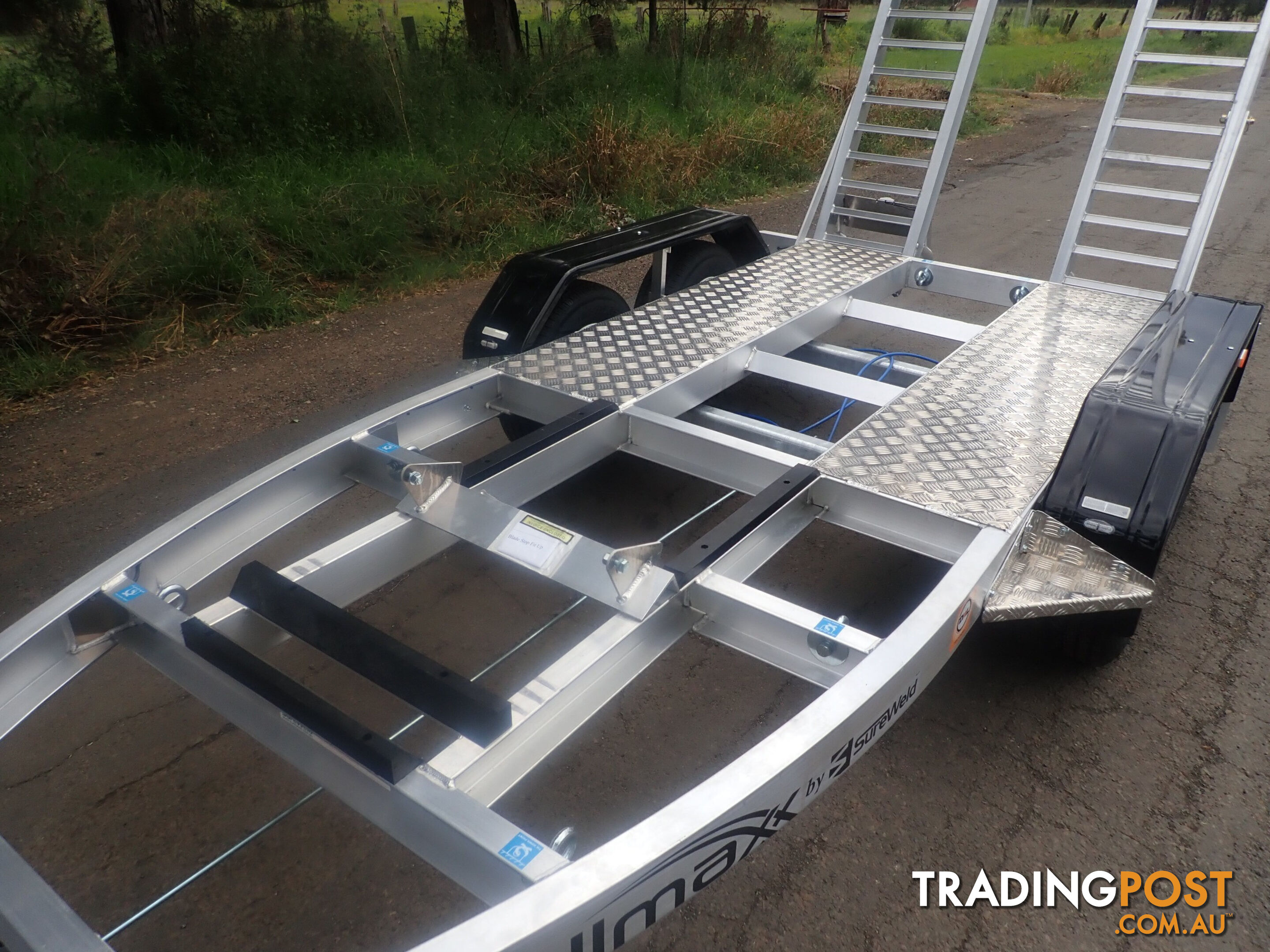 Sureweld Tag Tag/Plant(with ramps) Trailer