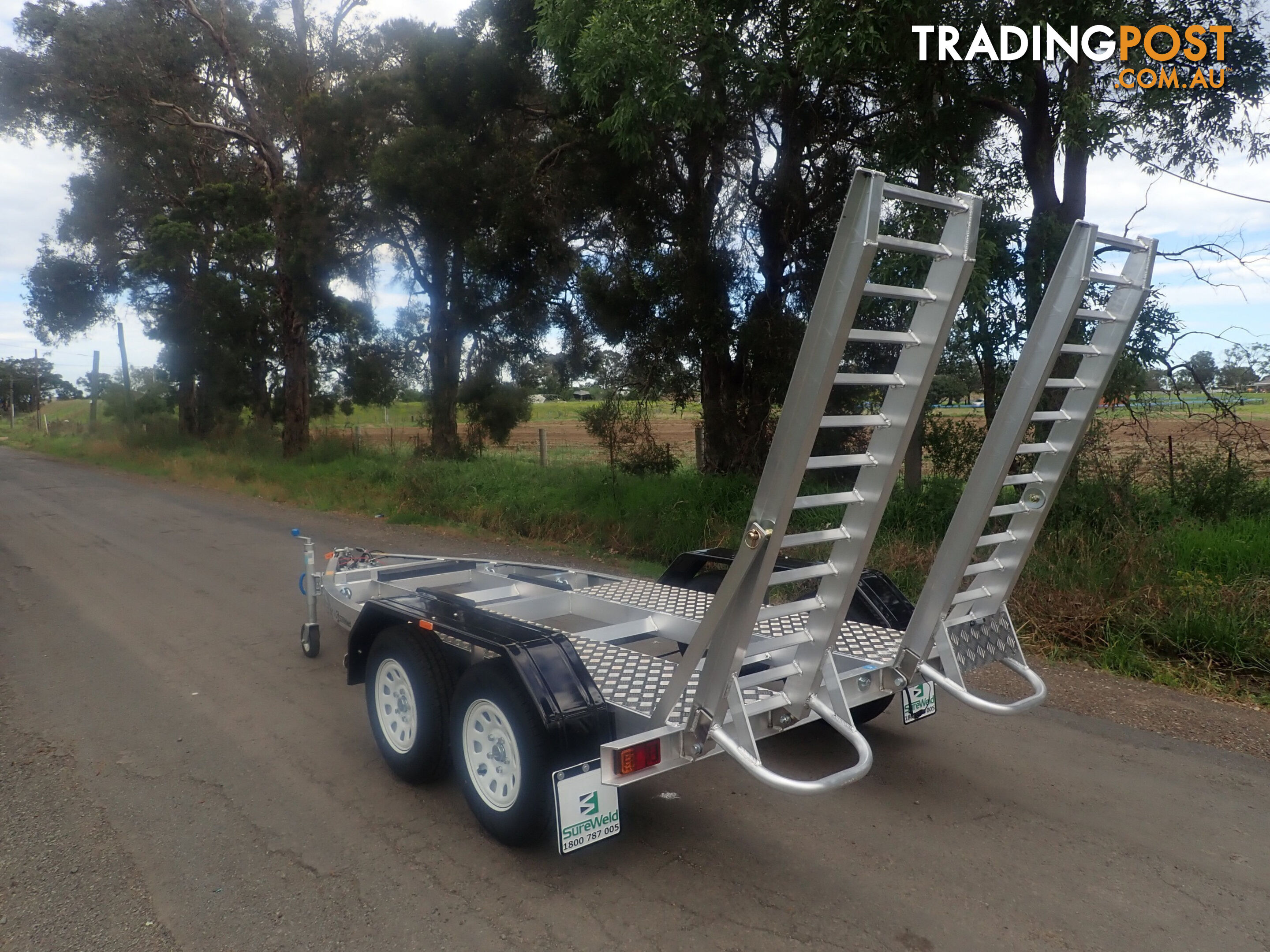 Sureweld Tag Tag/Plant(with ramps) Trailer