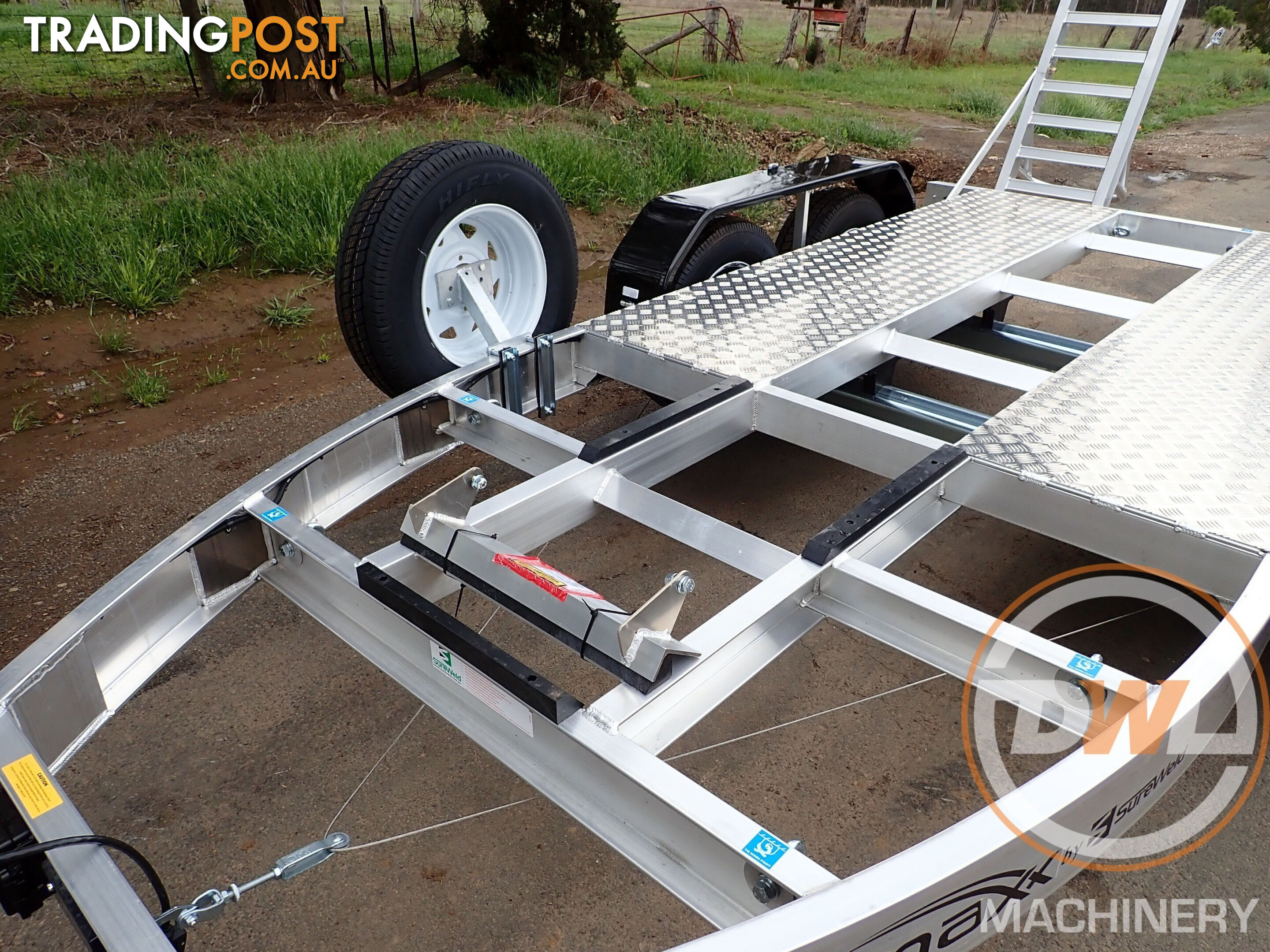 Sureweld Tag Tag/Plant(with ramps) Trailer