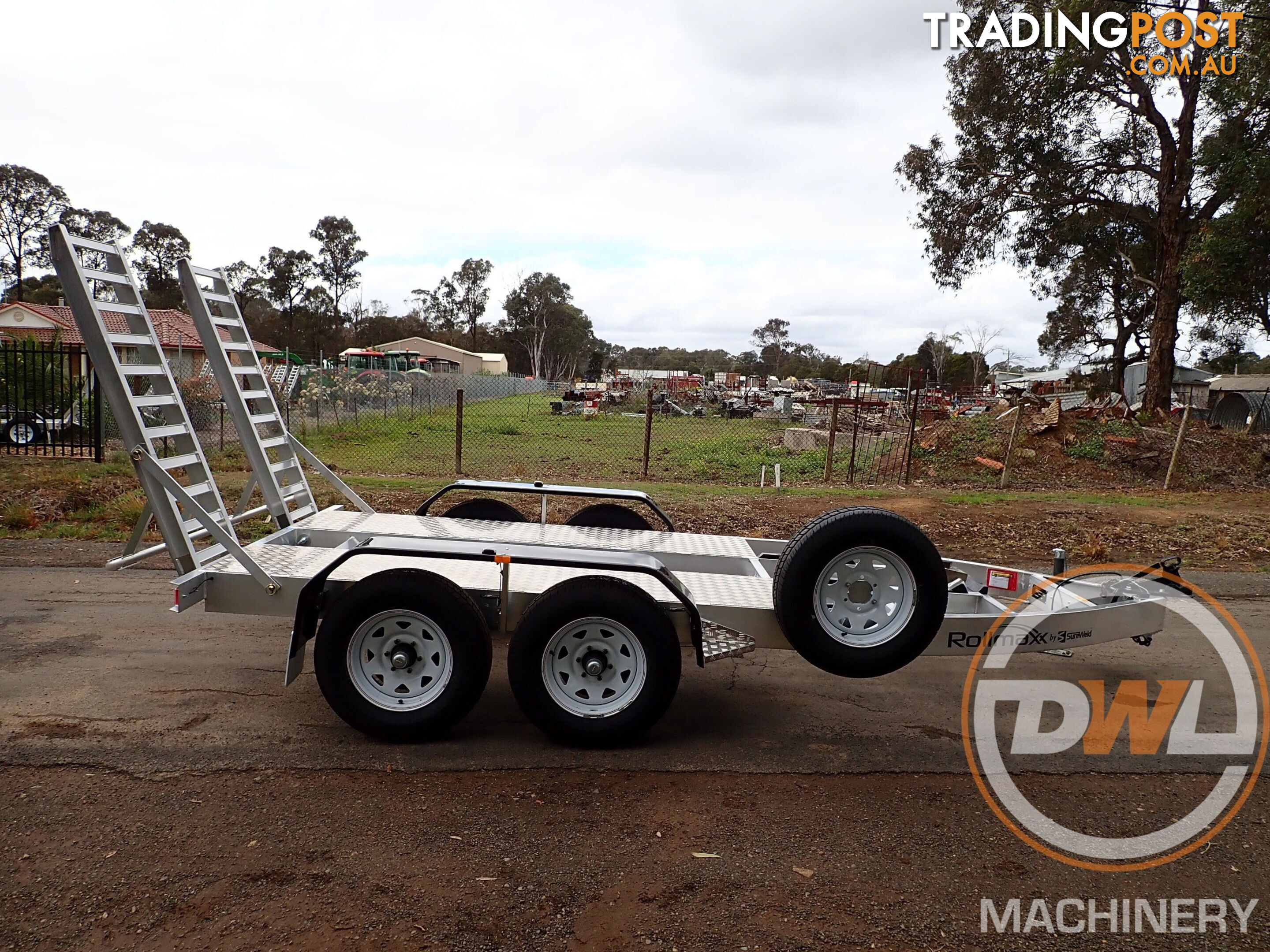 Sureweld Tag Tag/Plant(with ramps) Trailer