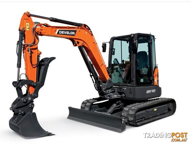 Develon DX42-Z Tracked-Excav Excavator