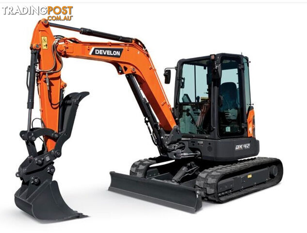 Develon DX42-Z Tracked-Excav Excavator