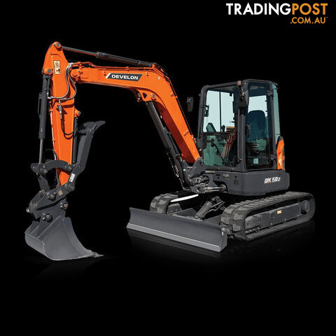 Develon DX50Z Tracked-Excav Excavator