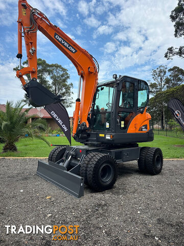 Develon DX55WE Wheeled-Excav Excavator
