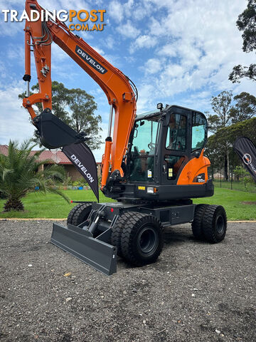 Develon DX55WE Wheeled-Excav Excavator