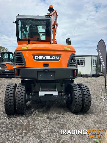 Develon DX55WE Wheeled-Excav Excavator - photo 4 of 6