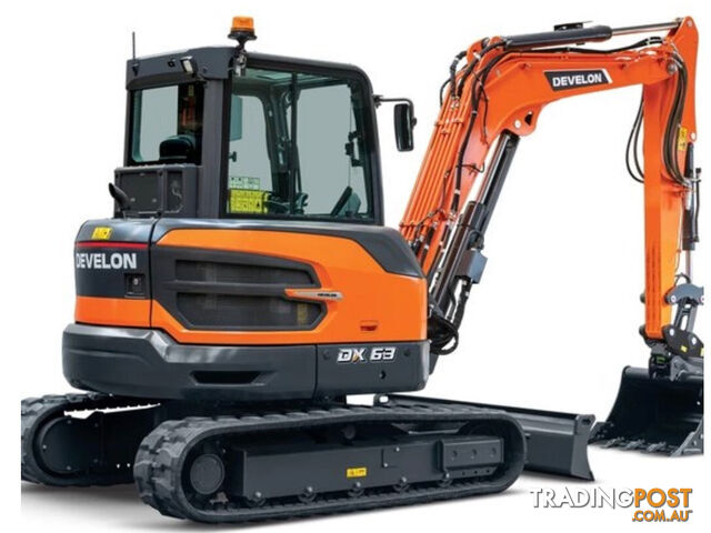 Develon DX63Z Tracked-Excav Excavator