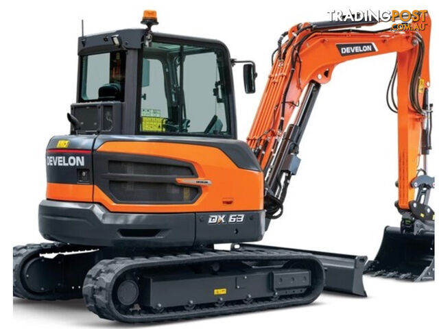 Develon DX63Z Tracked-Excav Excavator