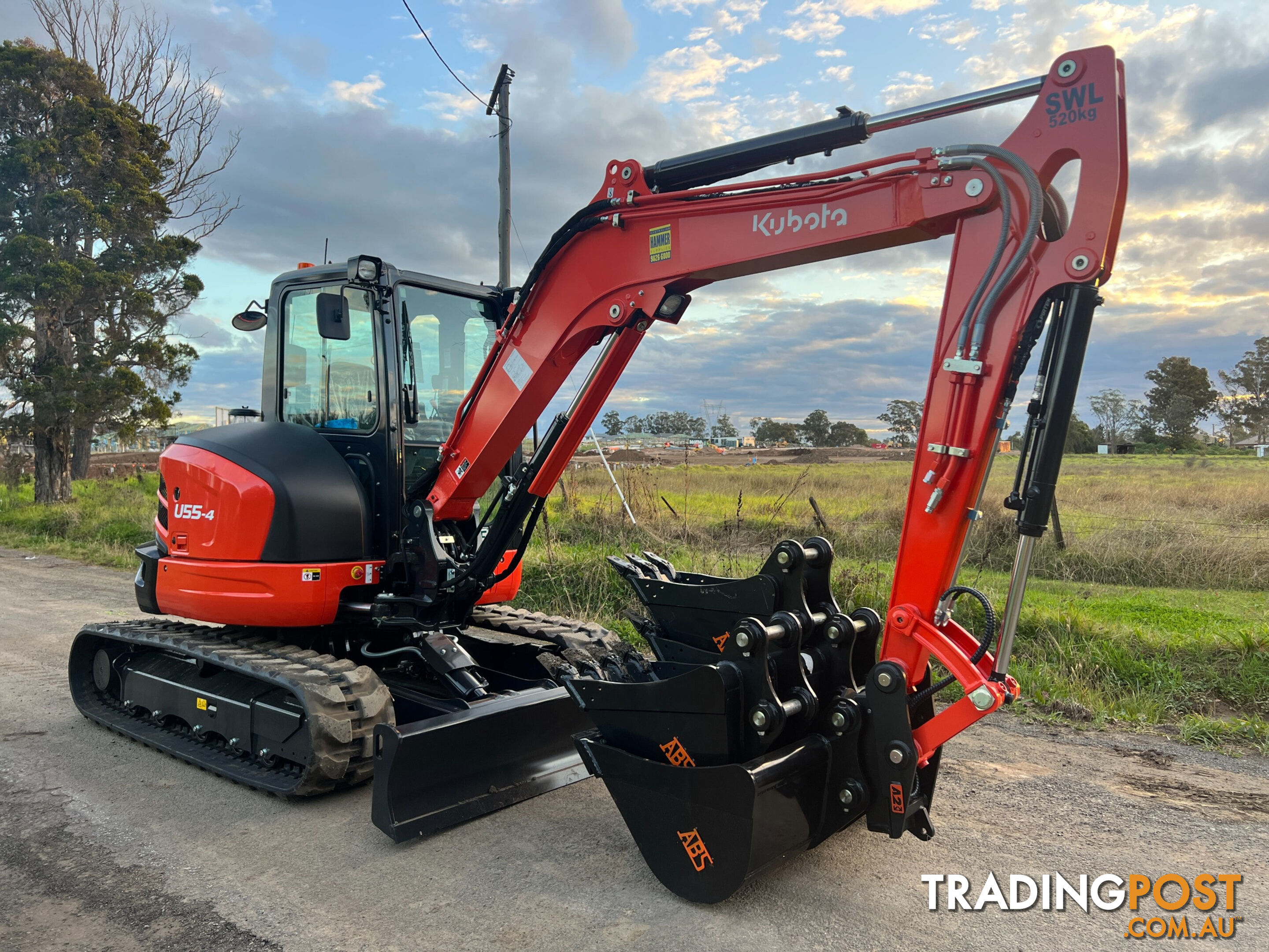 Kubota U55 Tracked-Excav Excavator