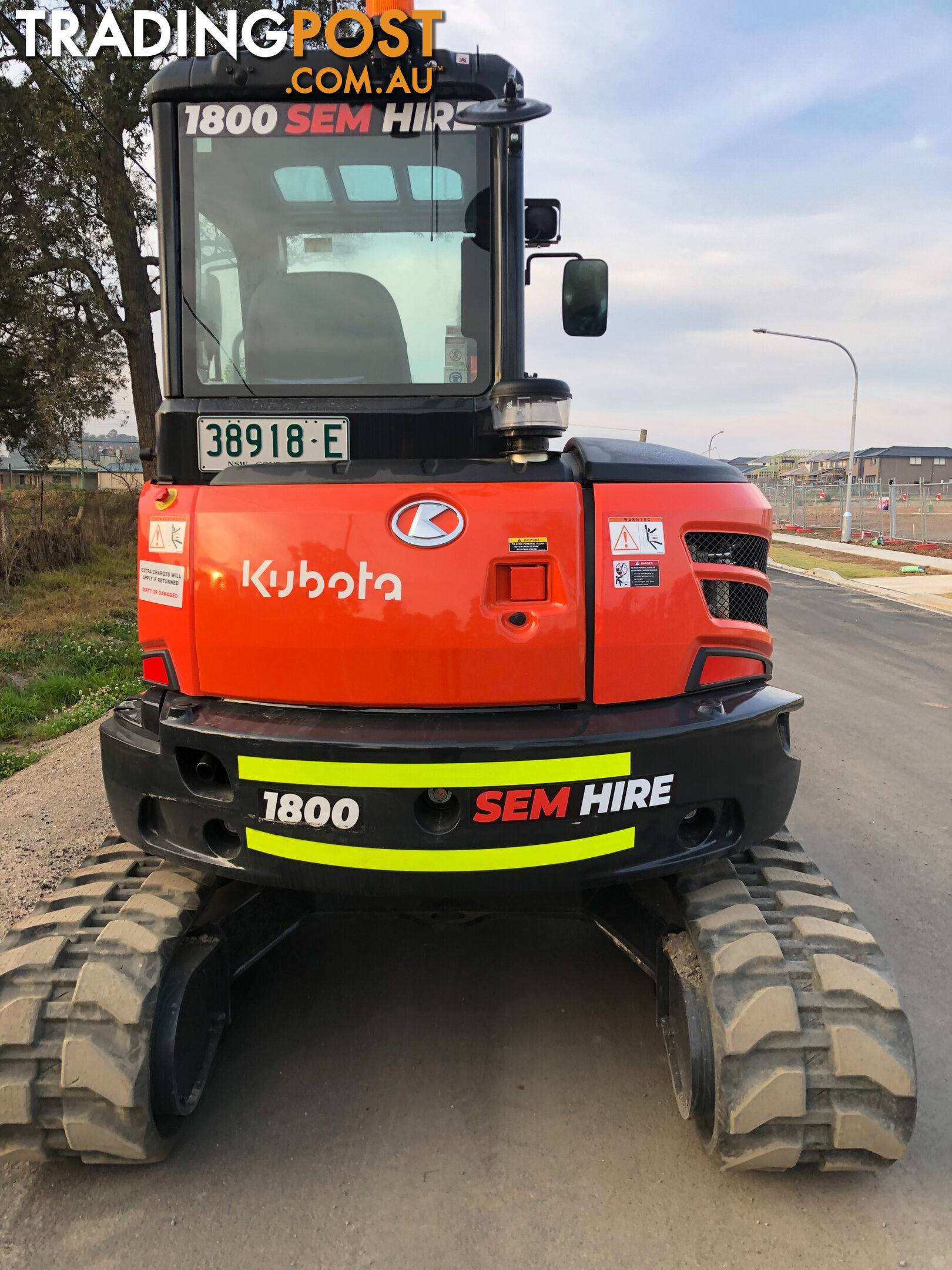 Kubota KX080 Tracked-Excav Excavator