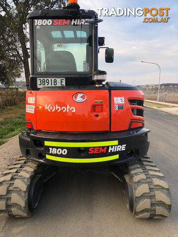 Kubota KX080 Tracked-Excav Excavator