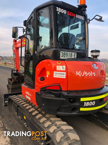 Kubota KX080 Tracked-Excav Excavator