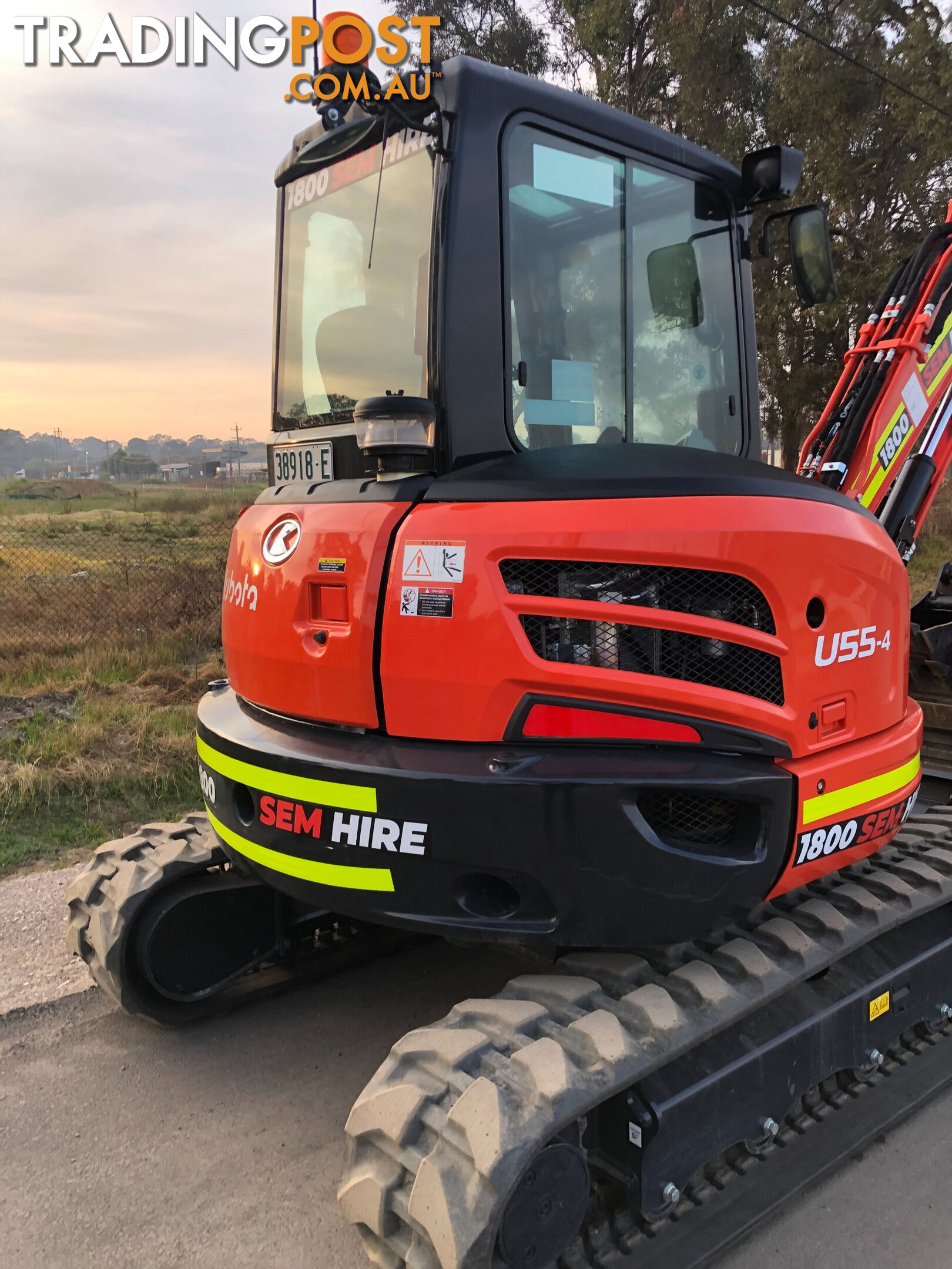 Kubota KX080 Tracked-Excav Excavator