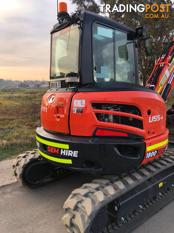 Kubota KX080 Tracked-Excav Excavator