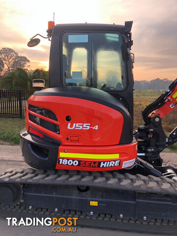 Kubota KX080 Tracked-Excav Excavator