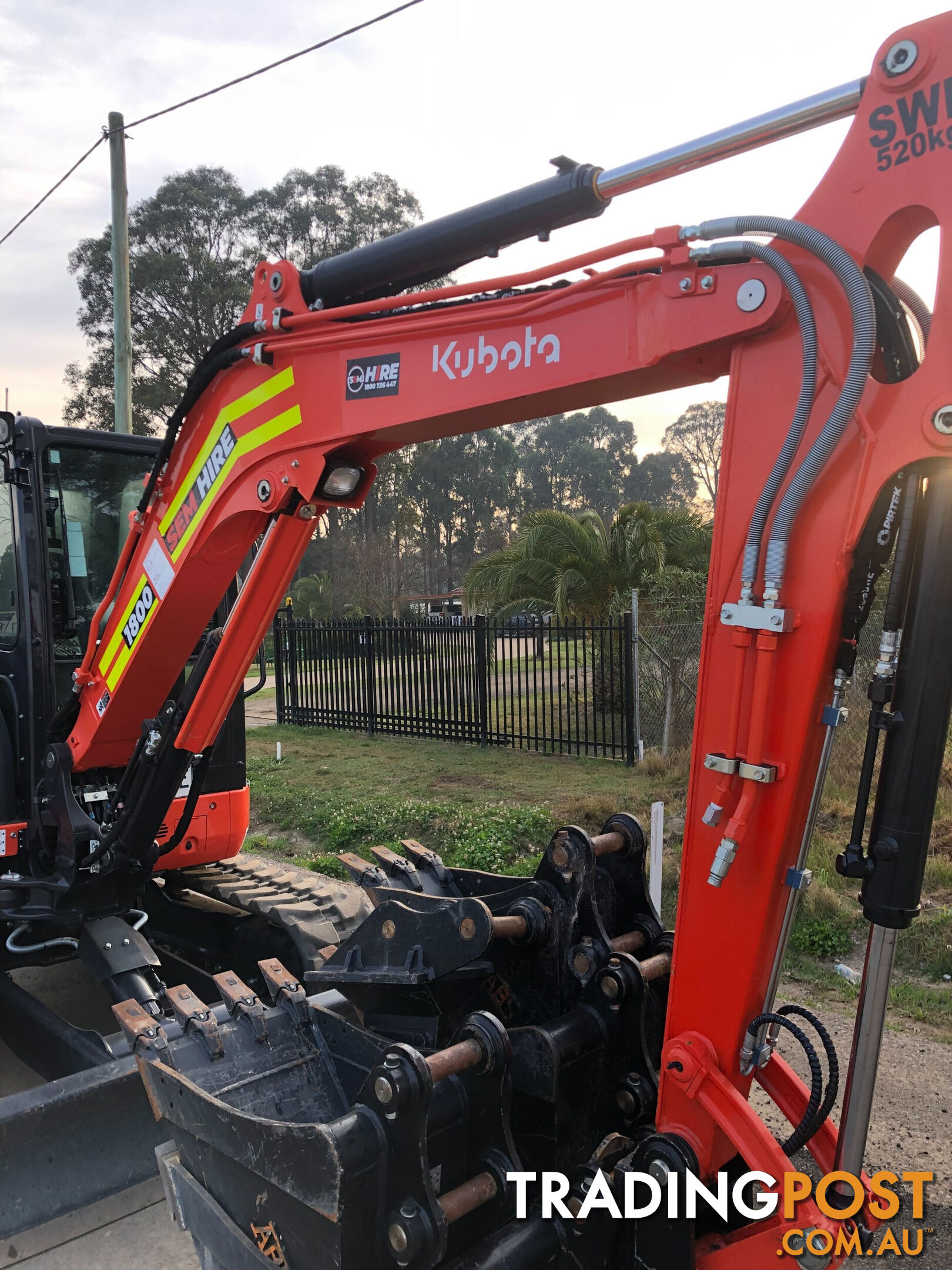 Kubota KX080 Tracked-Excav Excavator