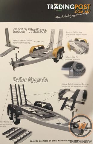 Sureweld Tag Tag/Plant(with ramps) Trailer