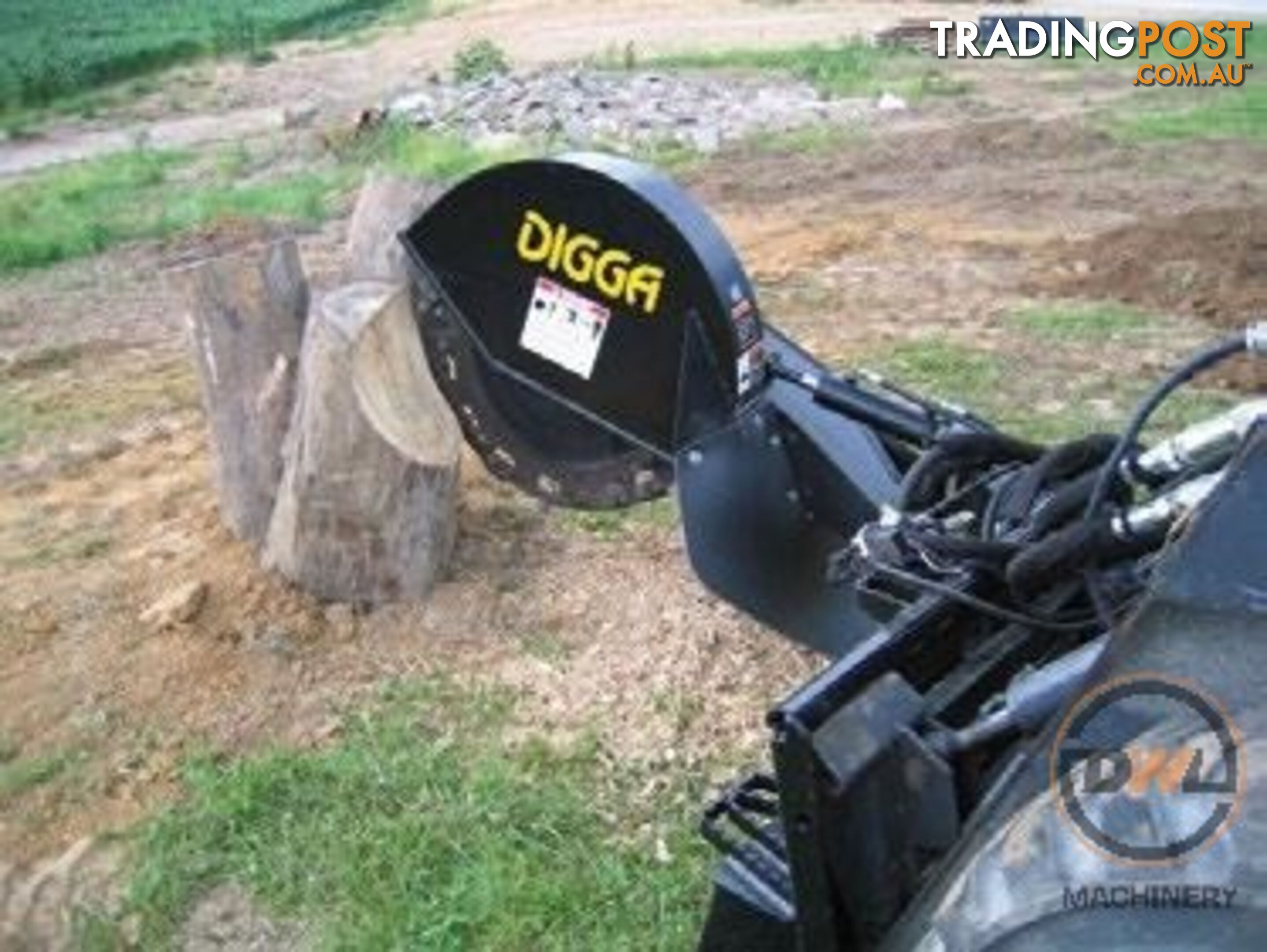 DIGGA STUMP GRINDER SKID STEER Stump Grinder Attachments