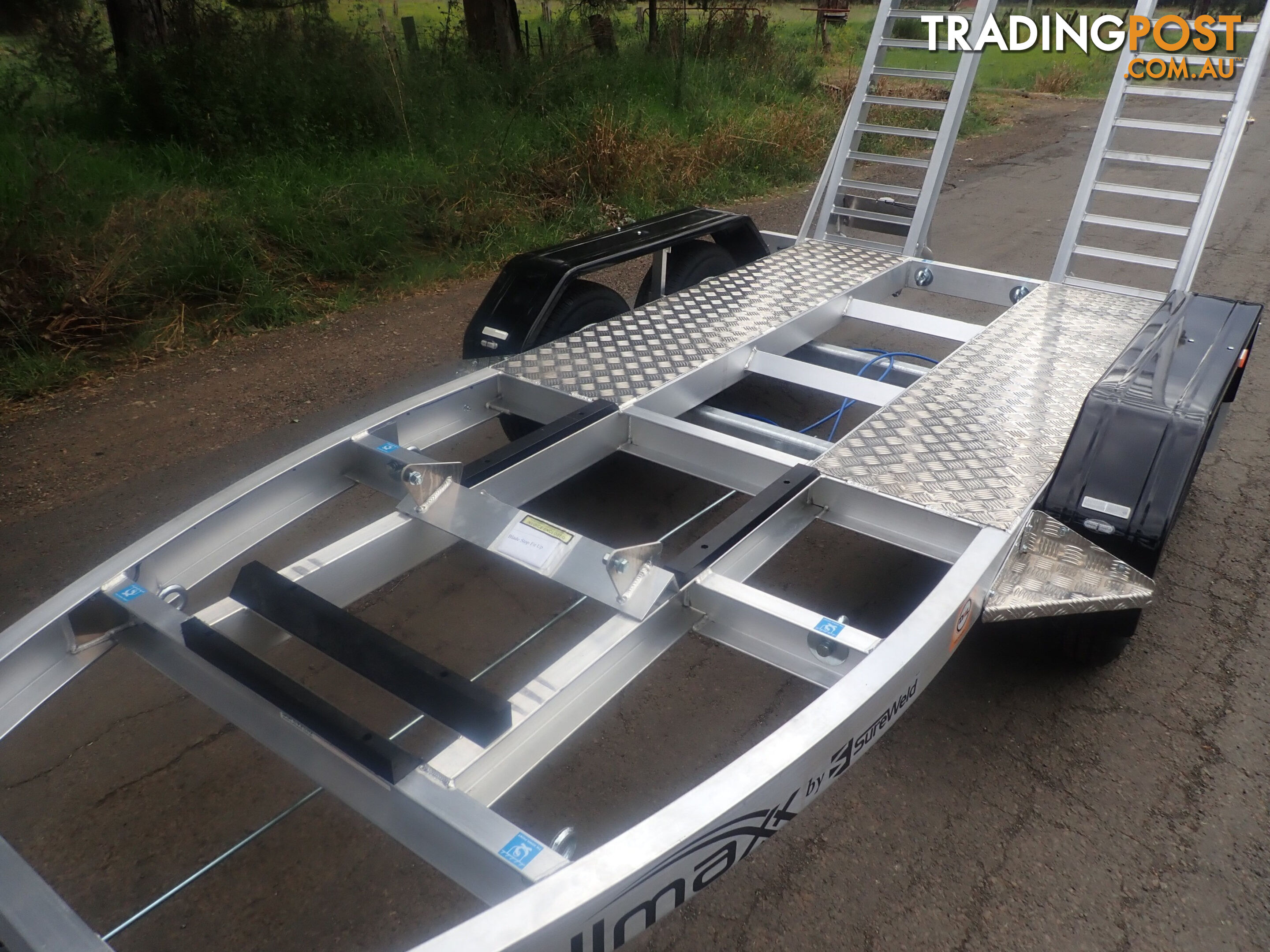 Sureweld Tag Tag/Plant(with ramps) Trailer