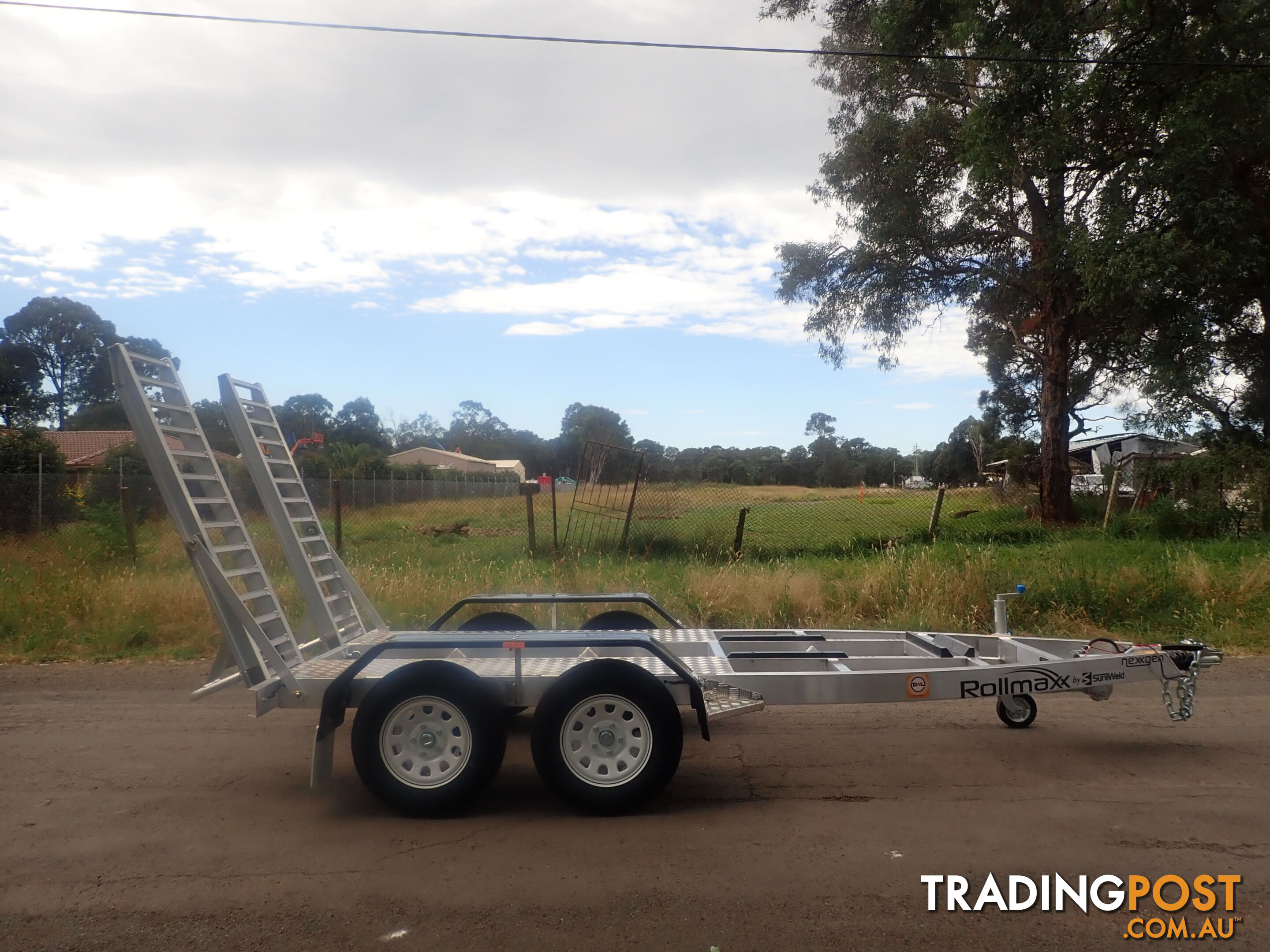 Sureweld Tag Tag/Plant(with ramps) Trailer