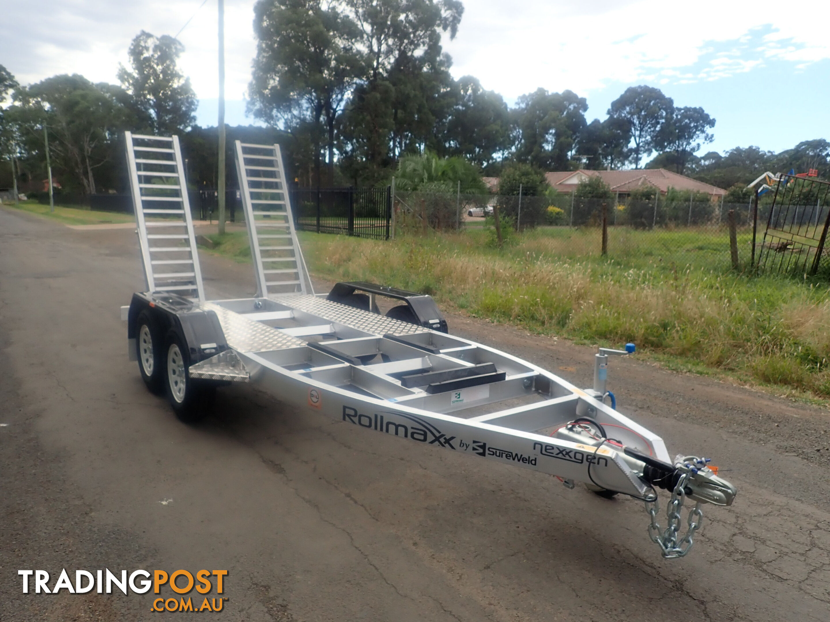 Sureweld Tag Tag/Plant(with ramps) Trailer