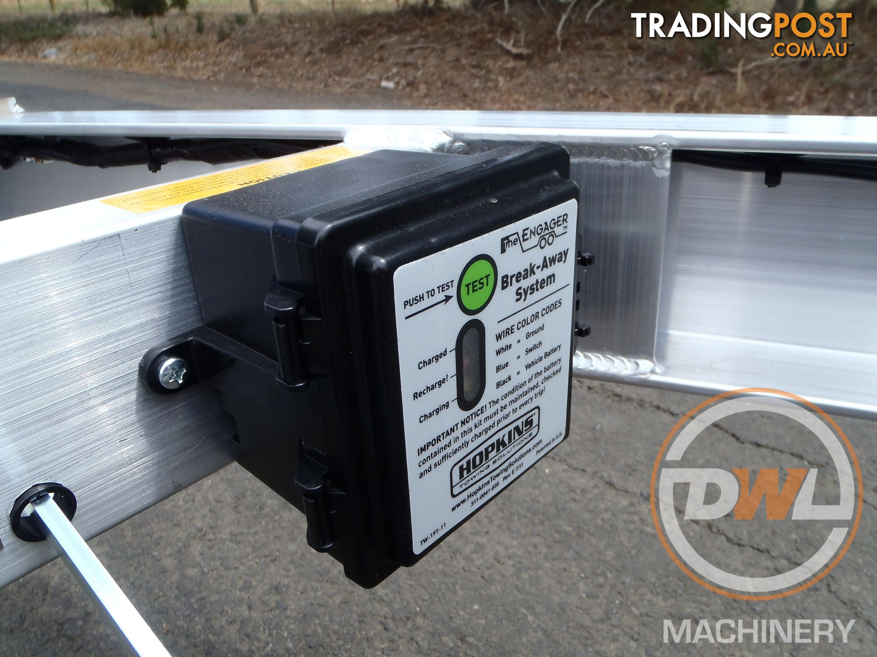 Sureweld Tag Tag/Plant(with ramps) Trailer