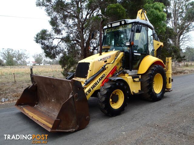 New Holland LB90 Backhoe Loader Loader