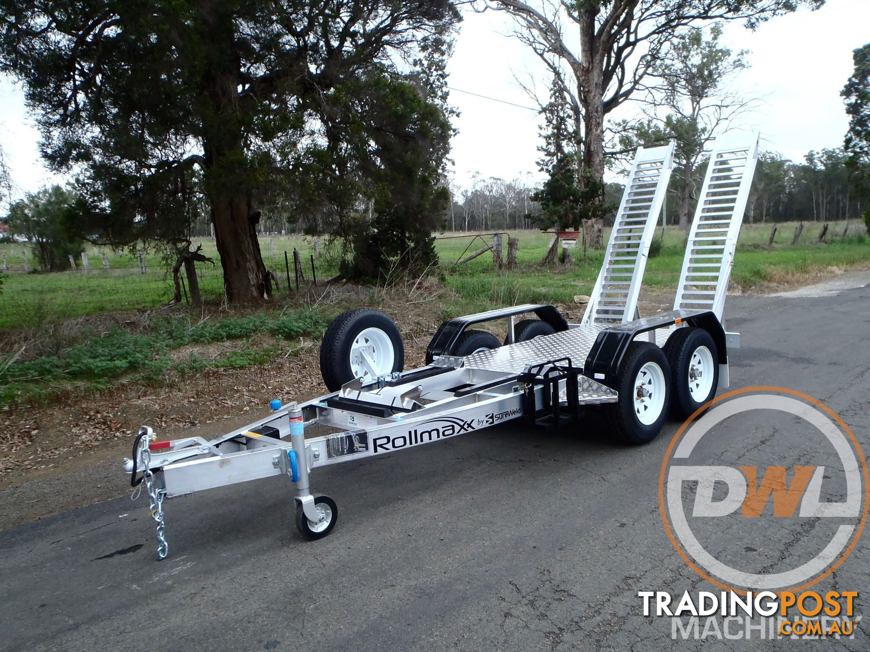 Sureweld Tag Tag/Plant(with ramps) Trailer