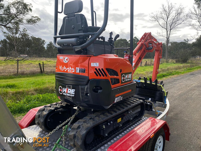 Kubota U17-3 Tracked-Excav Excavator