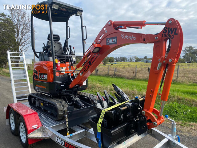 Kubota U17-3 Tracked-Excav Excavator