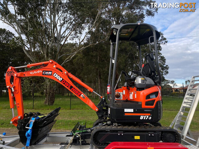 Kubota U17-3 Tracked-Excav Excavator