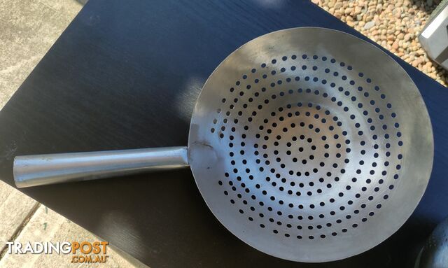 2 Stainless Steel Colanders