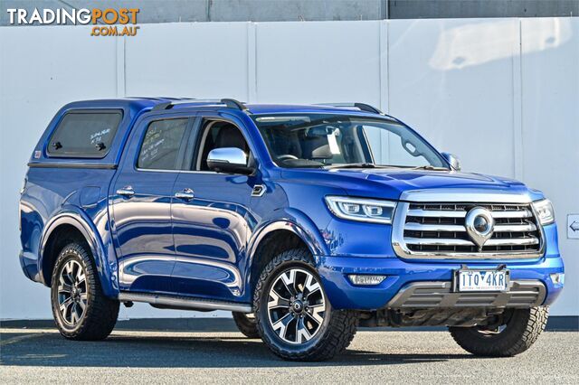 2021 GWM UTE CANNON-X AUTO4X4DUALCAB UTE