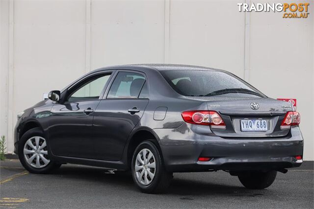 2011 TOYOTA COROLLA ASCENT AUTOMY11 SEDAN