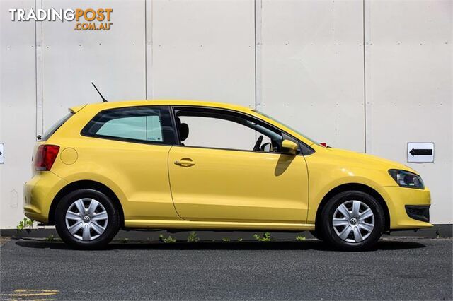 2010 VOLKSWAGEN POLO TRENDLINE 6RMY11 HATCHBACK