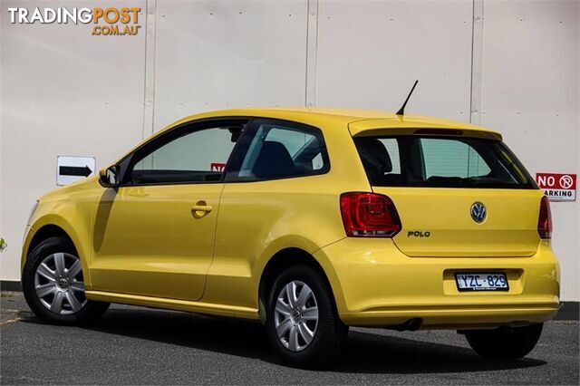 2010 VOLKSWAGEN POLO TRENDLINE 6RMY11 HATCHBACK