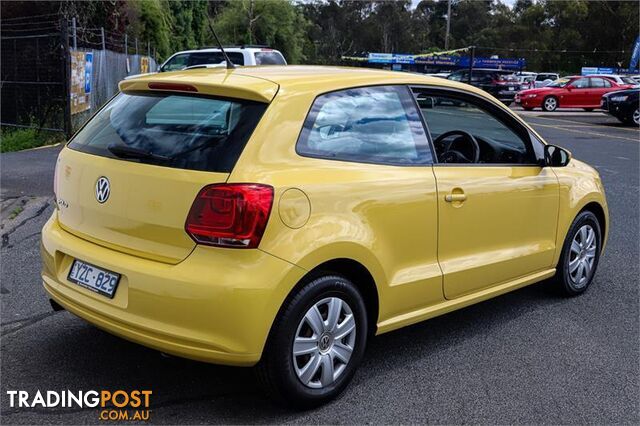 2010 VOLKSWAGEN POLO TRENDLINE 6RMY11 HATCHBACK