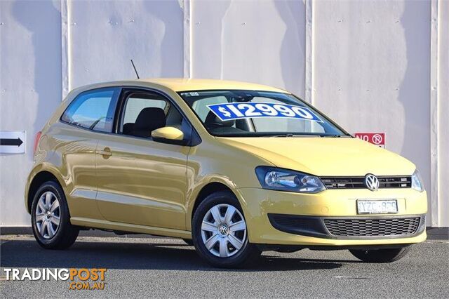 2010 VOLKSWAGEN POLO TRENDLINE 6RMY11 HATCHBACK