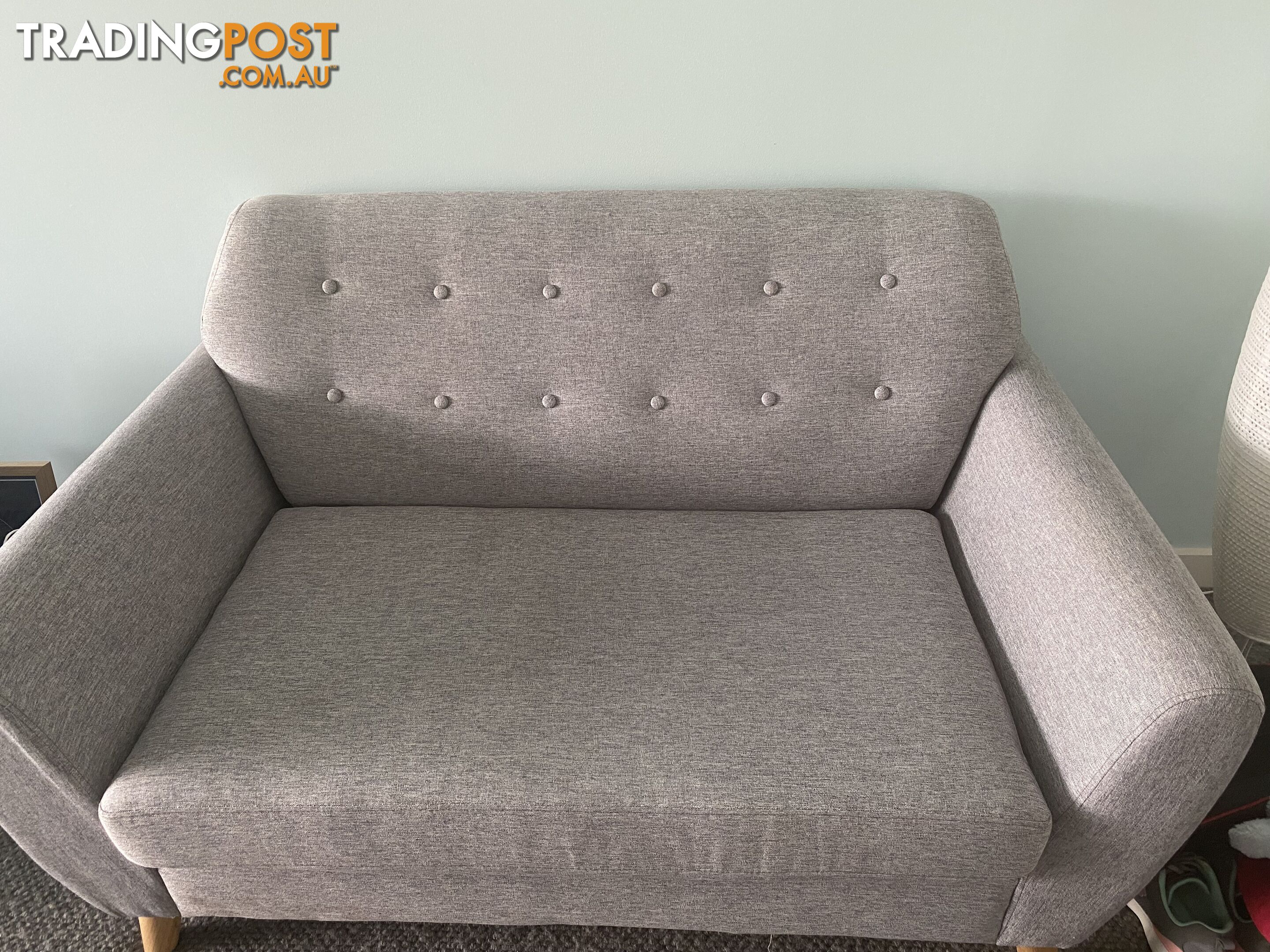 Light grey sofa