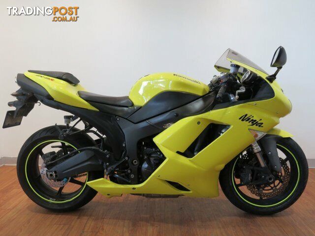 2008 Kawasaki ZX-6R (ZX636) Ninja 600CC P8F Yellow